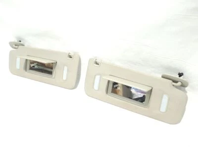 2008 2013 雪佛兰索罗德 1500 原始设备制造商一对灰色遮阳板 — 第 1/4 张图片