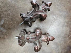 2 curtain ROD FINALS 6"L - Picture 1 of 3