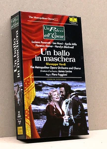 UN BALLO IN MASCHERA (vhs, Un palco all'opera, Fabbri Video) - Picture 1 of 1