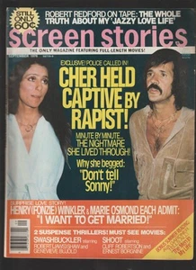1976 SEPTEMBER SCREEN STORIES MAGAZIN - SONNY & CHER COVER - Bild 1 von 4