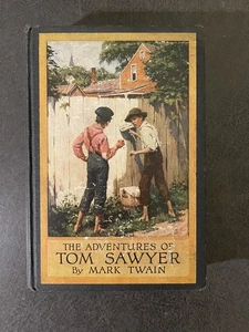 The Adventures Of Tom Sawyer by Mark Twain 1917 Harper & Brothers Hardcover - Picture 1 of 10