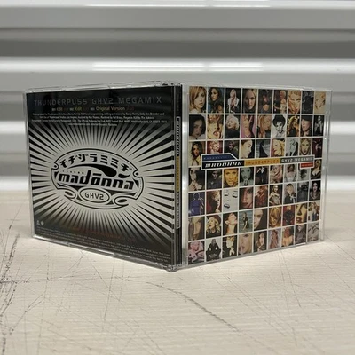 MADONNA Thunderpuss GHV2 Megamix PROMO CD Single 2001 Maverick PRO CD-100788 - Image 1 of 4