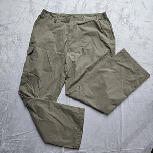 Pantalone uomo Brasher W38 L31 verde kaki outdoor escursionismo passeggio viaggio cargo - Foto 1 di 17