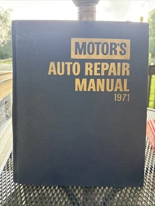 1971 Motor's Auto Repair Manual - 34th Edition First Printing - Bild 1 von 7
