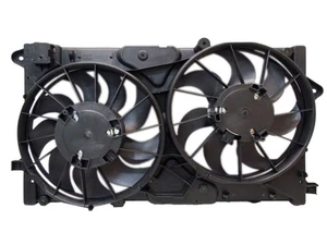 Radiator Condenser Fan Assembly For 13-19 Cadillac XTS 3.6L Lifetime Warranty - Picture 1 of 7