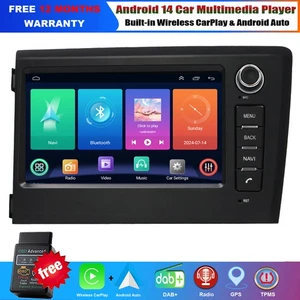 Android Auto Radio GPS HeadUnit BT Player SatNav GPS DSP DAB For Volvo XC70 V70 - Picture 1 of 23