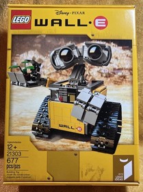 Brand New Disney Pixar Lego Wall E 21303 Unopened Lego Set