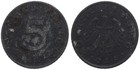 Deutschland - Deutsches Reich Alliierte Besatzung 5 Pfennig 1948 A - Zink, 2,6g