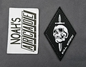 Team Room Design Diamond Dagger KILL KREW Patch FOG FORWARD OBSERVATIONS GROUP - Bild 1 von 2