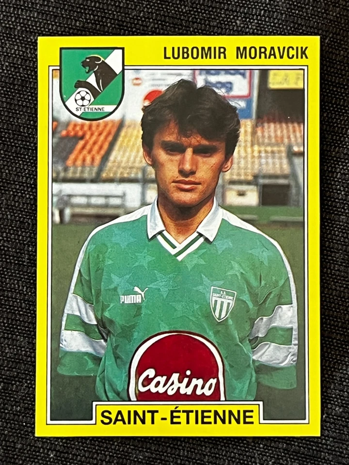 VIGNETTE STICKER PANINI FOOT 1992 MORAVCIK ST ETIENNE # 240 RECUP REMOVED - Photo 1/1