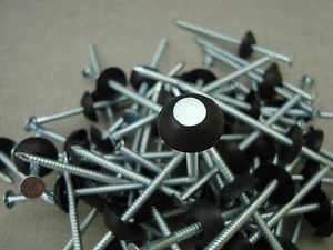 Corrugated Roof Sheet Fixings Suitable For Onduline / Coroline Black (Pack 50)  - Picture 1 of 6