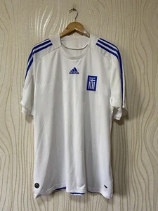 GRECCE 2008 2009 HOME FOOTBALL SHIRT SOCCER JERSEY sz XL MEN ADIDAS 627006 - Picture 1 of 12