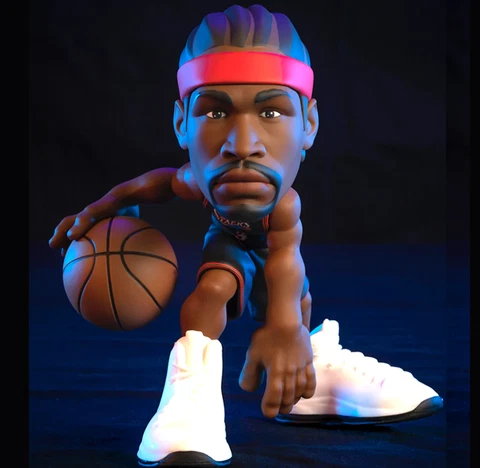 2022 smALL-STARS NBA LEGENDS ALLEN IVERSON 76ERS 6" MINI FIGURE IN STOCK Cover
