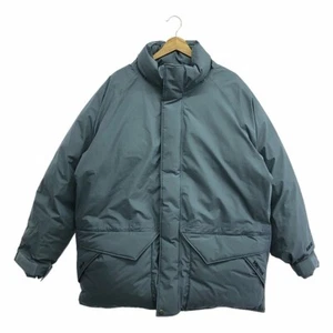 MARMOT Beams Bespoke GORE-TEX Down Parka Hoodie L Blue Mens Used KLDR-0 Japan - Picture 1 of 9