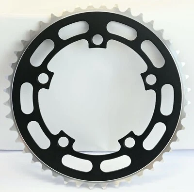 Old School BMX Chainring 5 Bolt Black 110 BCD — 第 1/2 张图片