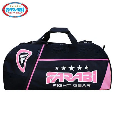 Farabi Holdall Bag Gym Sports BackPack Duffle Large Luggage Bags Pink - Image 1 of 4