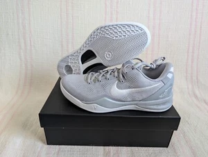 Nike Kobe 8 Protro Wolf Grey White Team Bank HF9550 002 Men's Shoe Size 10 - Picture 1 of 11