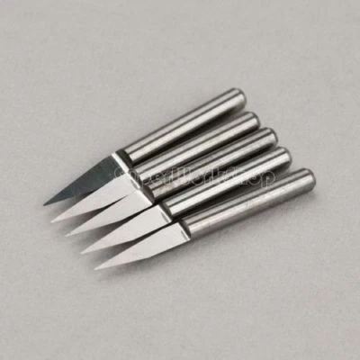 Engraving Bits CNC Router Tool Carbide PCB 45° 0.1mm 10 PCS - Image 1 of 4
