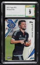 2015 Topps MLS David Villa #9 CSG 9 Mint