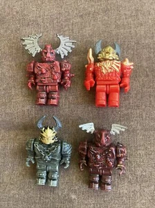 Mega Bloks Dragons - 4 Warriors/Knights Minifigures - Picture 1 of 6