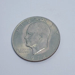 1972 One Dollar Liberty Eisenhower Münze - Bild 1 von 2
