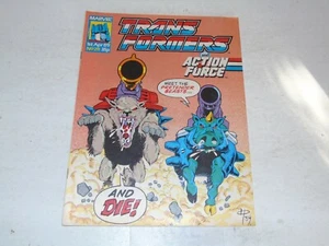 The TRANSFORMERS & ACTION FORCE Comic - No 211 - Date 01/04/1989 - Marvel Comic - Imagen 1 de 5