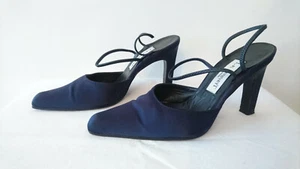 Pumps Sandalen (1982) "Marineblau" - LK.BENNETT London - Gr.37 - Bild 1 von 4