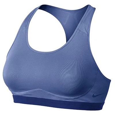 Nike Womens Pro Fierce Sports Bra 620279-486 Blue $50 (12D) - Image 1 of 2