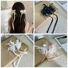 Plastic Feather Hair Clip Small Size Tassel Hairgrip  Outdoor