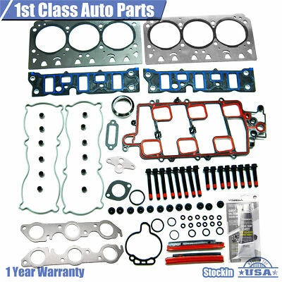 Juego de juntas de culata de motor con 16 pernos de cabeza para Pontiac 3,8 L V6 ES74033 VIN código K,2 Foto 1 de 4