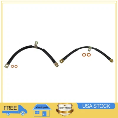 2X Manguera de línea de freno delantero para Chevrolet Nova 1970 1971 1972 1973 Foto 1 de 4