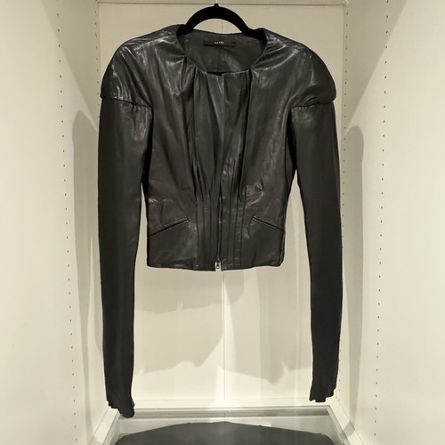 giubbotto pelle gucci donna taglia 10 12 40