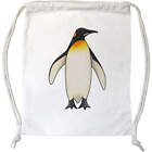 'Emperor Penguin' Drawstring Gym Bag / Sack (DB00017448)