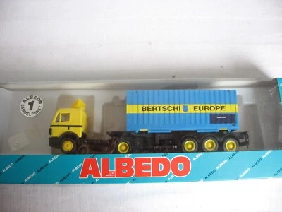 Z742* ALBEDO 1:87 200348 MB Sattelzug Bertschi Europe' OVP Selten! - Bild 1 von 2