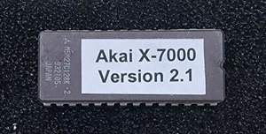Akai X7000 Keyboard synthesizer - Version 2.1 Operating System Software EP-ROM - Picture 1 of 1