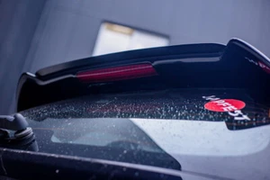 Spoiler Extension CAP Maxton Design Gloss For Honda Civic EP3 Mk7 Type-R/S FL - Picture 1 of 4
