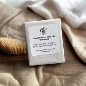 Lil'Bit Better Organic, Unscented Stain Remover Laundry Soap - Palm Oil Free - Picture 1 of 3