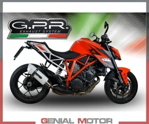 Pot d'Echappement GPR ALBUS EVO4 Approuvé pour KTM SUPERDUKE 1290 R 2017 > 2019 - Photo 1/6