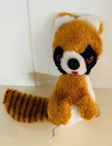 Vintage 70s Raccoon Plush Fiesta Concessions 7” Stuffed Animal Toy - Picture 1 of 8