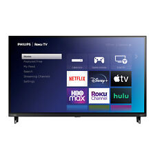 Philips 32" 720p HD LED Roku Smart TV, Airplay & 300+ Free Streaming Channels