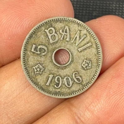 1906 Romania 5 Bani Coin - Image 1 of 4