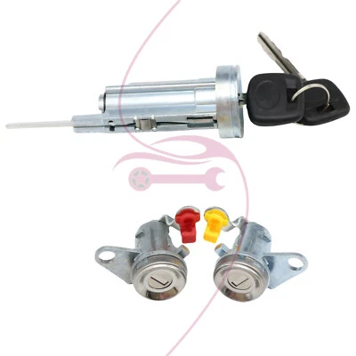 New Ignition Switch & Door Lock Cylinder Set w/2Keys For Toyota Corolla 1993-97 - Image 1 of 4