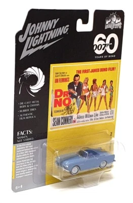 Johnny Lightning 1/64 Scale Release 3 #6 - 1962 Sunbeam Alpine - Bond 007 Dr No - Image 1 of 4