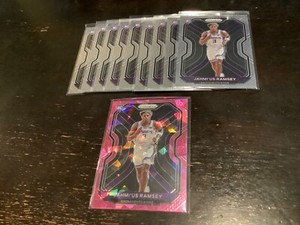 Jahmi’us Ramsey  rc 10 card  mixed lot 🔥🔥2020-21 prizm + Pink cracked ice ref
