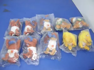 McDonald’s Happy Meal 2000 Sydney Olympic Games Stuffed Mascot Babies,Lot of 10 - Picture 1 of 9