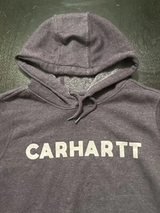 Carhartt Graphic Pullover Hoodie Purple Long Sleeve, Youth Size: Large - Picture 1 of 6