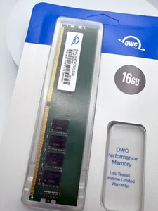 OWC 16GB RAM for Synology D4EC-2400-16G | DDR4 2400 MHz PC4-19200 ECC Unbuffered - Picture 1 of 5