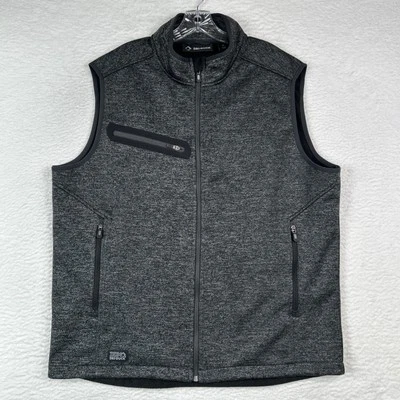 Dri-Duck DDX Compass Vest XL Gray Smart Shell Fleece Sweater Durability - Image 1 of 4