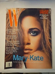 W Magazine Fashion Magazine January 2006. Mary-Kate Olsen Cover - Picture 1 of 1