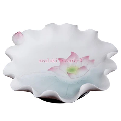Lotus Supply Plate Fruit Plate for Buddha Offering Tribute Plate Household - Image 1 of 4